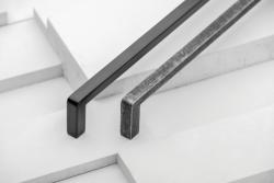 Zamak handle BAGIO C=128 mm antique silver 1208965882