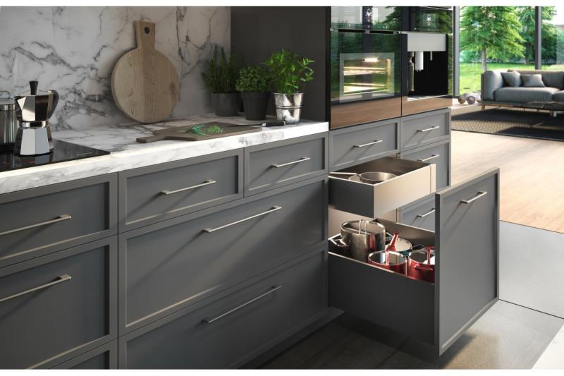 Zamak handle CAPRI, C= 160 mm, chrome 1208965943