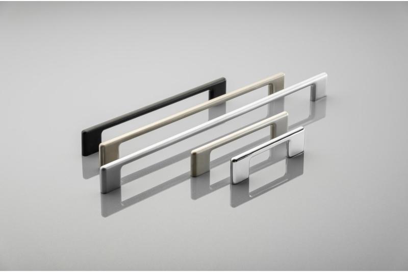 Zamak handle CAPRI, C= 256 mm, chrome 1208965953