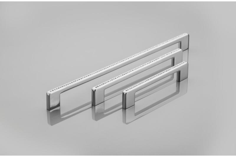 Zamak handle CRA14 C=192mm chrome 1208965979