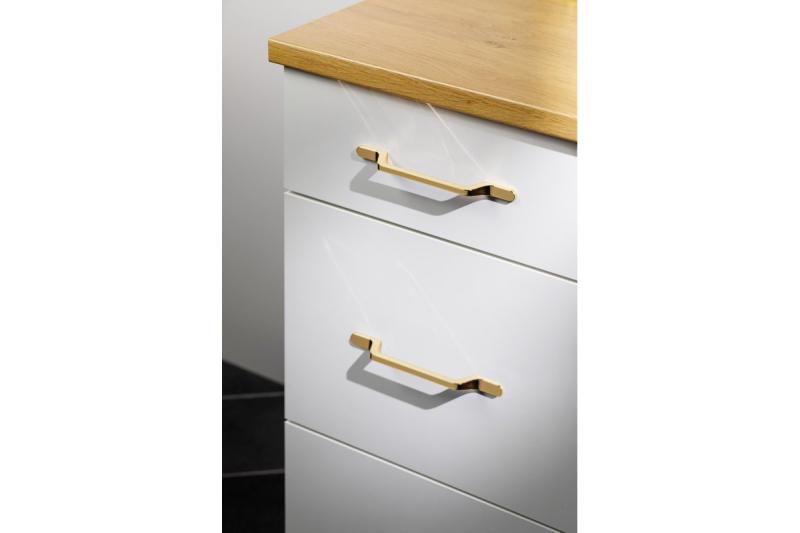 Bracket FLAVIO C=192 mm brass 1208966021