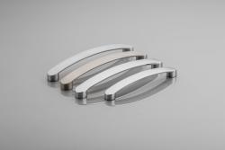 Zamak handle GENOA, length 160 mm, matt black 1208966093