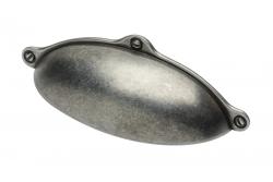 Zamak handle MARSALA C=64mm antique silver 1208966101