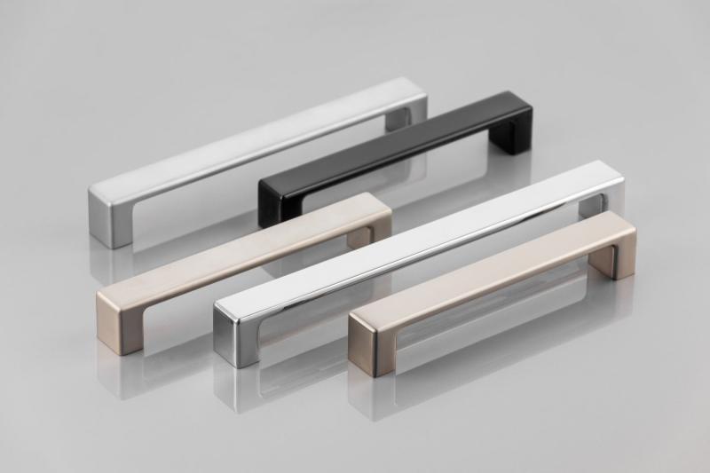 Zamak handle MODENA, C= 128 mm, chrome 1208966116