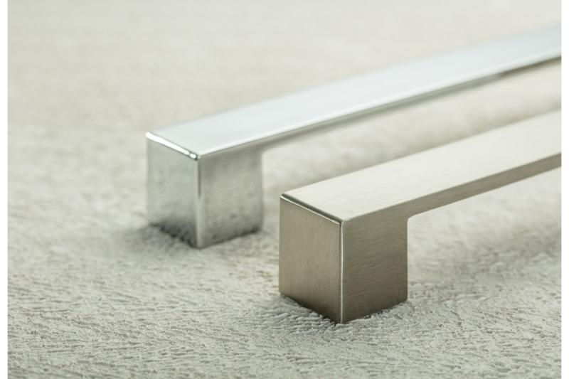 Zamak handle MODENA, C= 128 mm, inox 1208966118