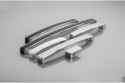 Zamak handle MONZA C=160mm brushed steel 1208966134