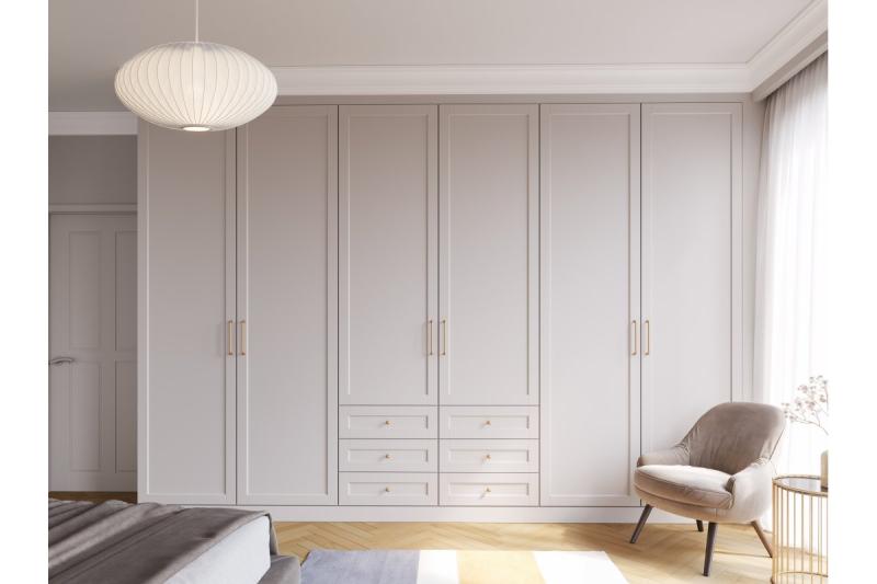 Zamak handle NORD C = 160 mm brushed gold 1208966148