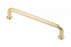NORD zamak handle, C=192 mm, gold, brushed 1208966151