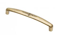 Zamak handle OLBIA  C=96 mm antique brass 1208966175