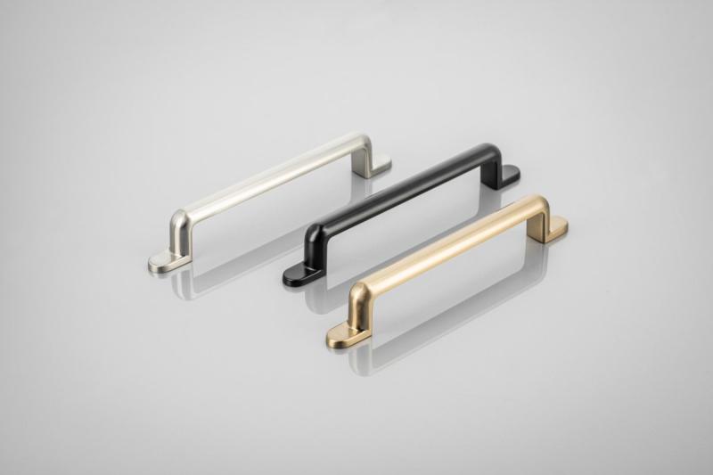 Zamak handle OTTO C = 128 mm champagne 1208966178