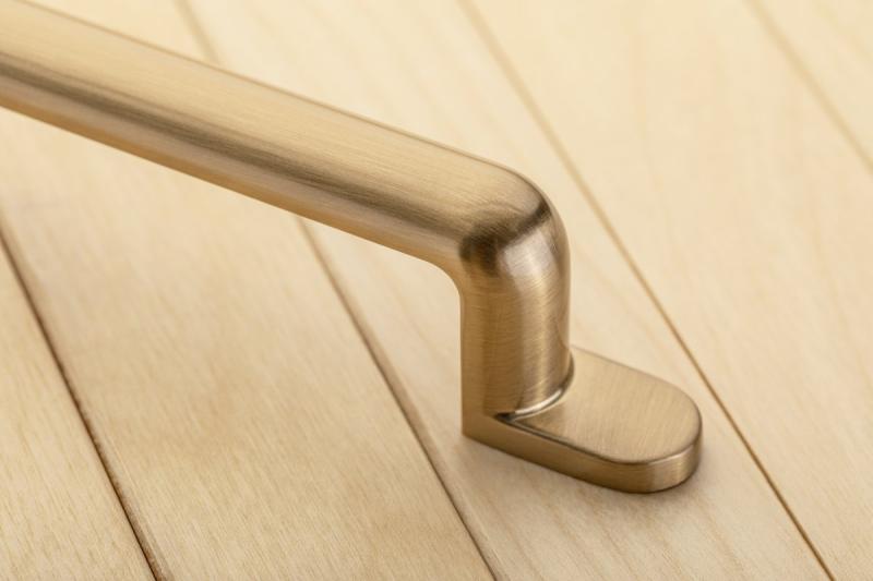 Zamak handle OTTO C = 160 mm champagne 1208966181