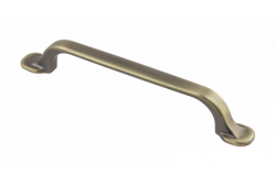 Zamak handle RETRIS C = 128 mm, antique brass 1208966191
