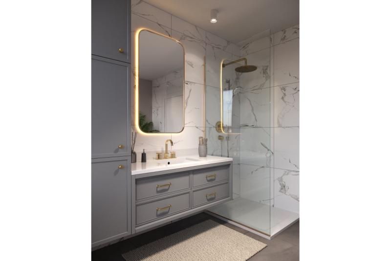 Socket holder STILO C=160 mm black matt 1208966209