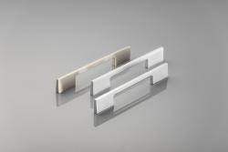 Zamak handle THIN C=288/320mm brushed steel 1208966217