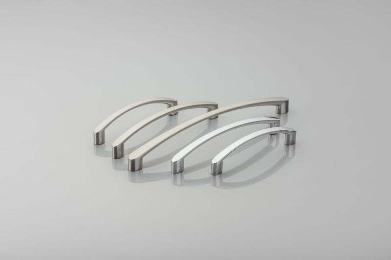 Zamak handle VARES C=96mm satin 1208966226