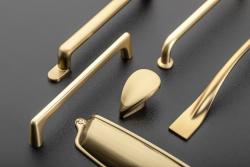 Zamak handle VENICE C = 128 mm champagne 1208966230