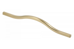 Zamak handle VITO C = 160 mm golden brass 1208966245