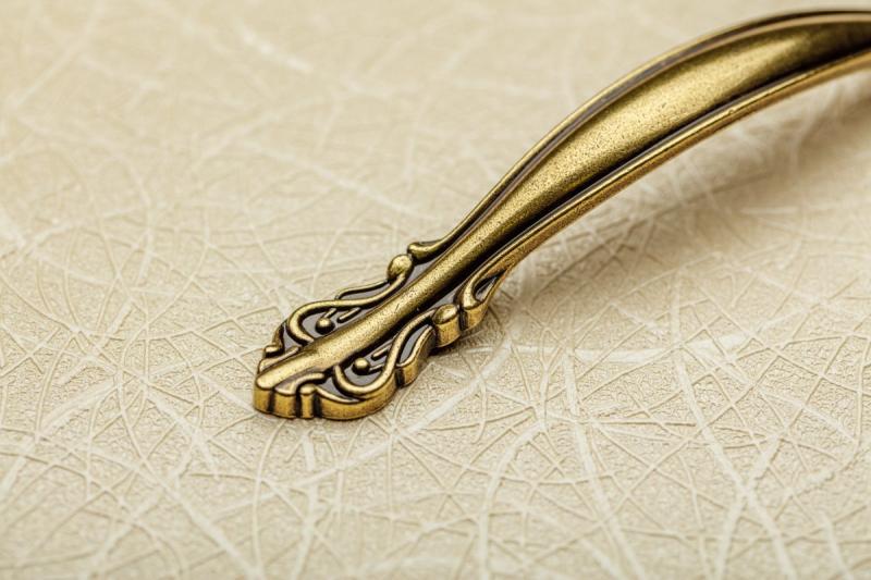 Zamak handle WERONA C=128mm antique brass 1208966253