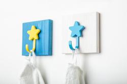 Furniture hanger Star blue 1208966392