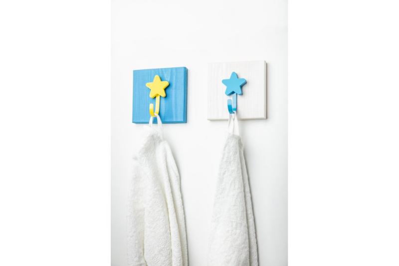 Furniture hanger Star blue 1208966392