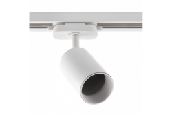 Luminaire for 1-phase busbar, RICO, GU10, max.20W, AC220-240V, 50/60Hz, IP20, round, white 1208966631