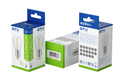 LED LIGHT SOURCE, FILAMENT, S14, 4000K, E27, 0,5W, AC220-240V, 360°, 50lm, 5mA 1208966969