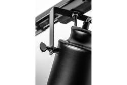 Decor Track-mounted armatuur DEMIR T 3888 1*E27 IP20 enkelvoudig enkelfasig zwart. 1208967009