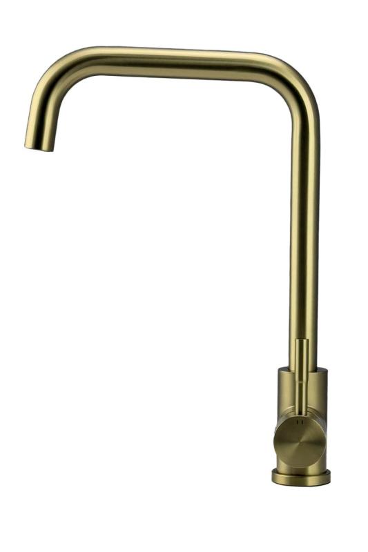 Pure.Sink Elite Steel Pure keukenkraan PVD geborsteld goud  PS8010-60