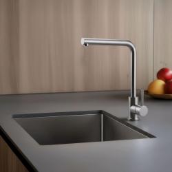 Pure.Sink Elite Steel Spark keukenkraan RVS PS8040-02