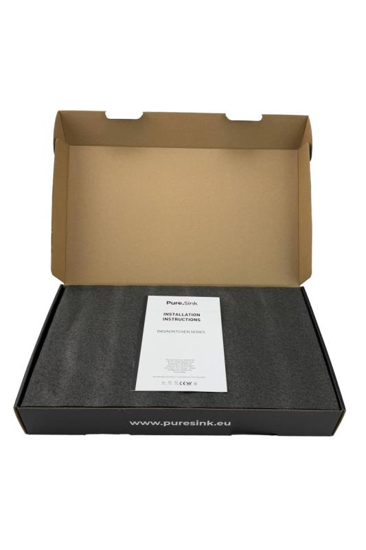 Pure.Sink Elite Steel Spark-S keukenkraan RVS met uittrekbare uitloop PS8041-02