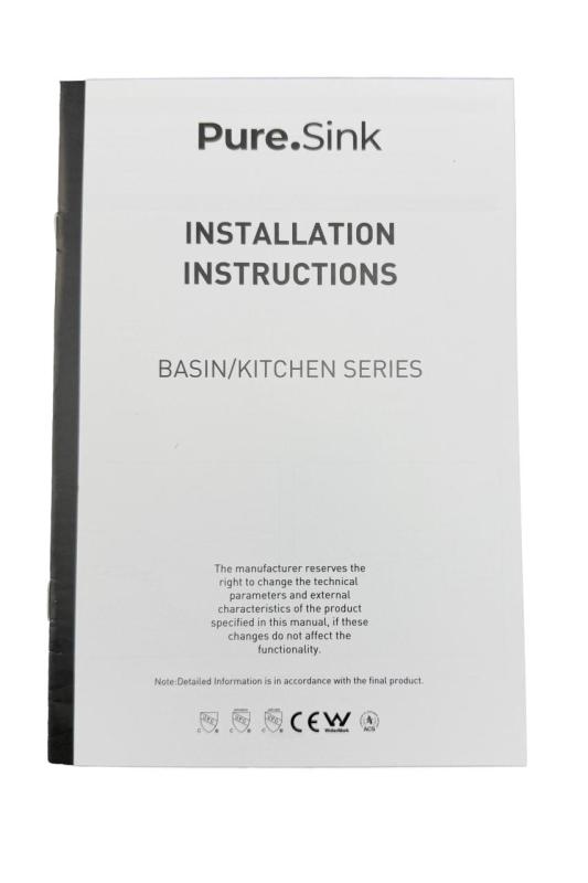 Pure.Sink Elite Steel Spark-S keukenkraan RVS met uittrekbare uitloop PS8041-02