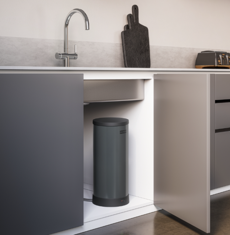 Franke Maris water hub 7L boiler 3-1 met Touch electronische kokend water kraan chroom 160.0713.580