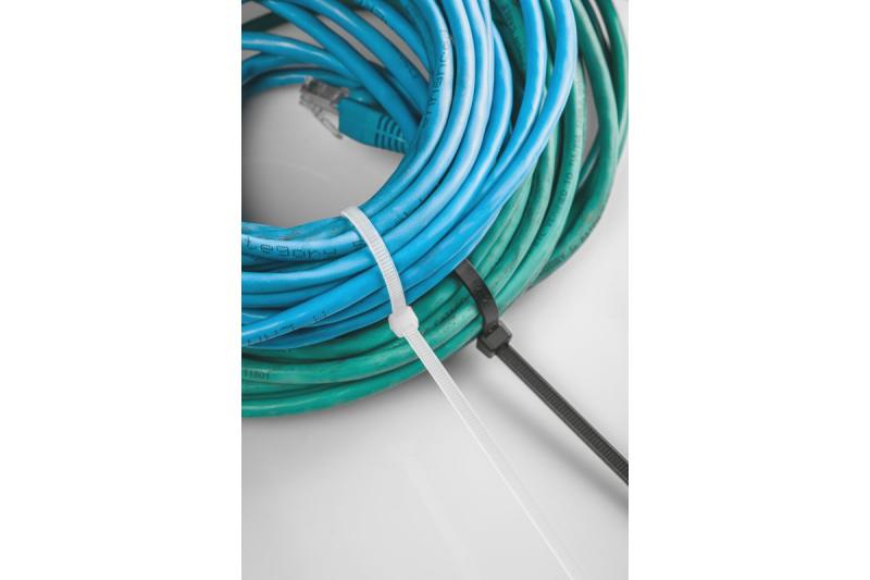 Hoegert Nylon Kabelbinders 2,5 x 140 mm 100 stuks Zwart