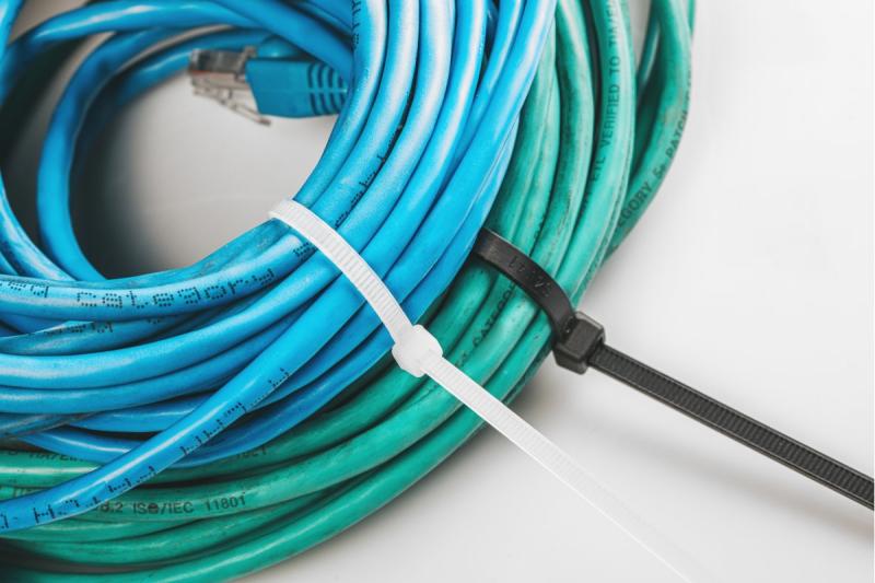 Hoegert Nylon Kabelbinders 2,5 x 140 mm 100 stuks Zwart