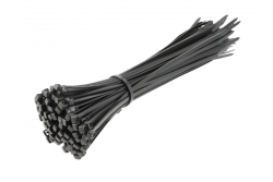 Hoegert Nylon Kabelbinders 3,6 x 200 mm 100 stuks Zwart