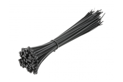 Hoegert Nylon Kabelbinders 3,6 x 300 mm 100 stuks Zwart