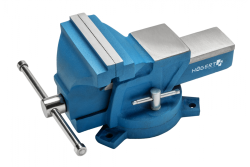 Hoegert 200 mm draaibare bankschroef