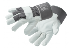 SALZACH leather gloves Canadian (goatskin) graphite 10
