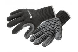 BROL PU-coated anti-vibration protective gloves black 9