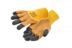 LYCK insulated latex coated gloves orange 9
