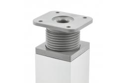 Leg dakp-26 60 mm color aluminum square 40x40