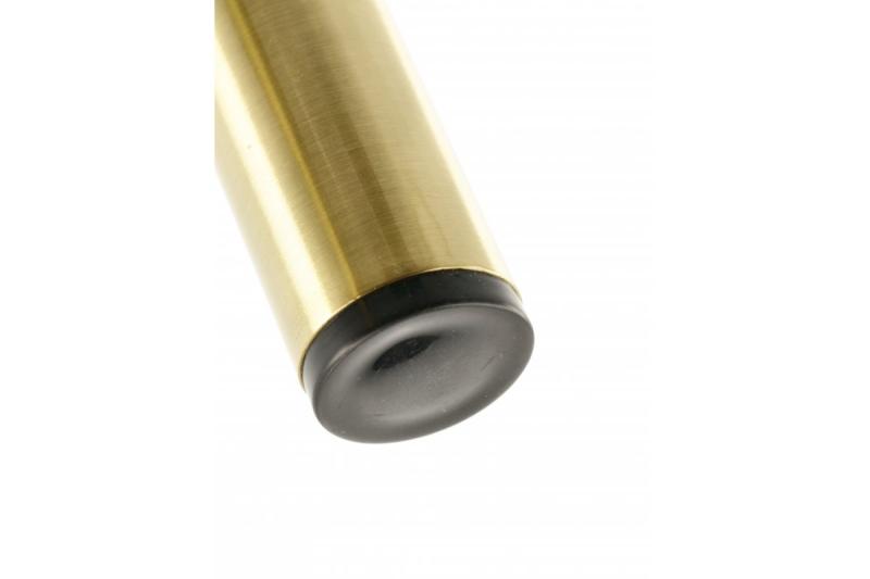 GTV RONDA SIMPLE furniture leg, cantilevered, H=150 mm, fi25 mm, steel, brushed gold