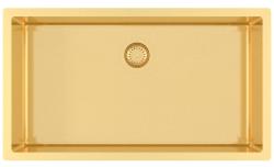 Ausmann Mosel gouden grote Spoelbak RVS - PVD goud 74x40 universeel 1208970023