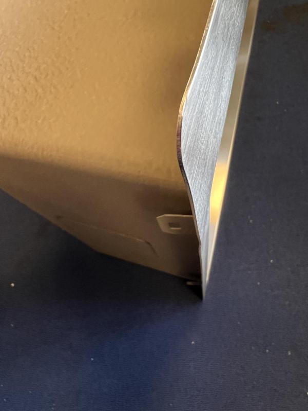 OUTLET Schade bak! Ausmann Oder Blue grote rvs spoelbak 79x50cm vlakbouw en opbouw met kraangatbank 1208970792