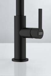 Franke Maris Slim J Keukenkraan Draaibare Ronde Uitloop Zwart 115.0728.386