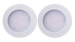 Indux Luma kleine inbouw keuken Multi Tone LED Set 2 Spots Wit 1208972386